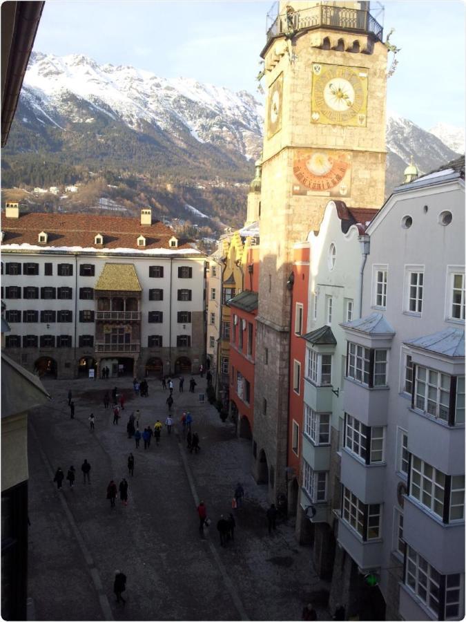 Blick Aufs Goldene Dachl Apartment Innsbruck Bagian luar foto
