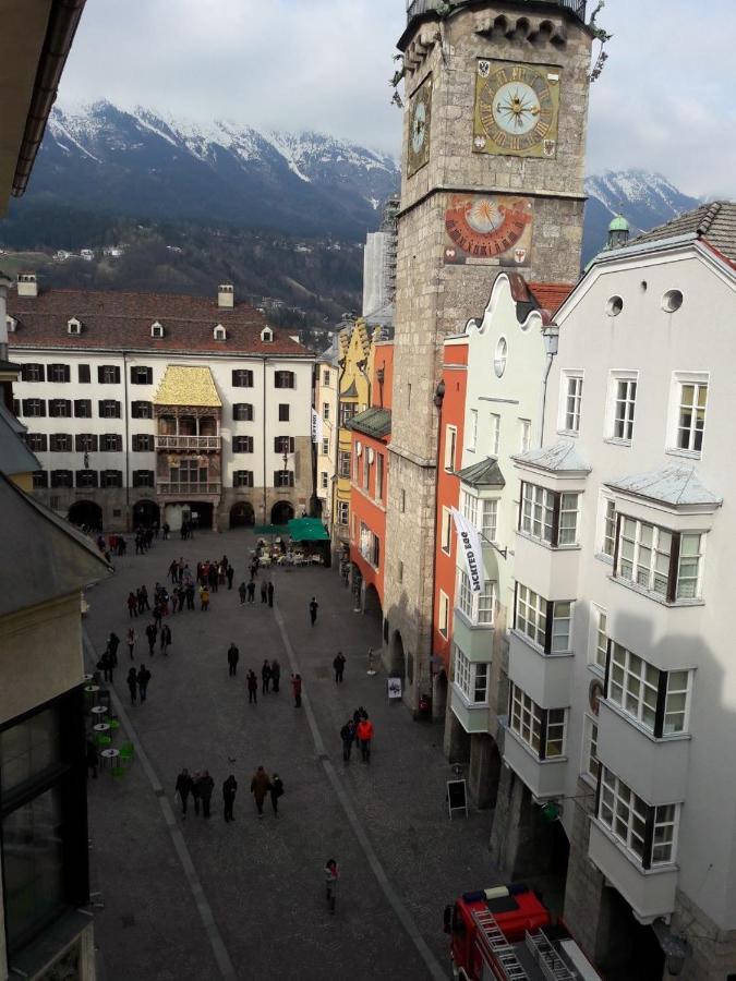 Blick Aufs Goldene Dachl Apartment Innsbruck Bagian luar foto
